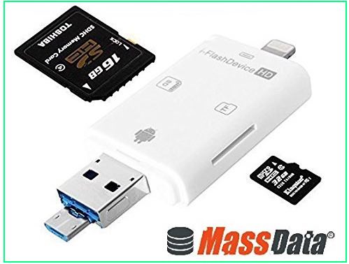 iPhone SD card viewer by Massdata