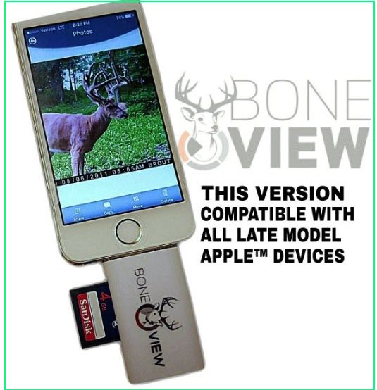iPhone SD card viewer BoneView reviews