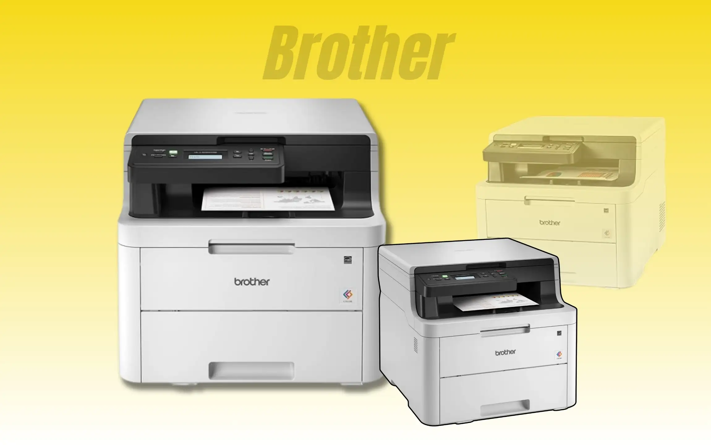 Brother Compact Lacer AirPrint Printer for iPhone iPad and Mac