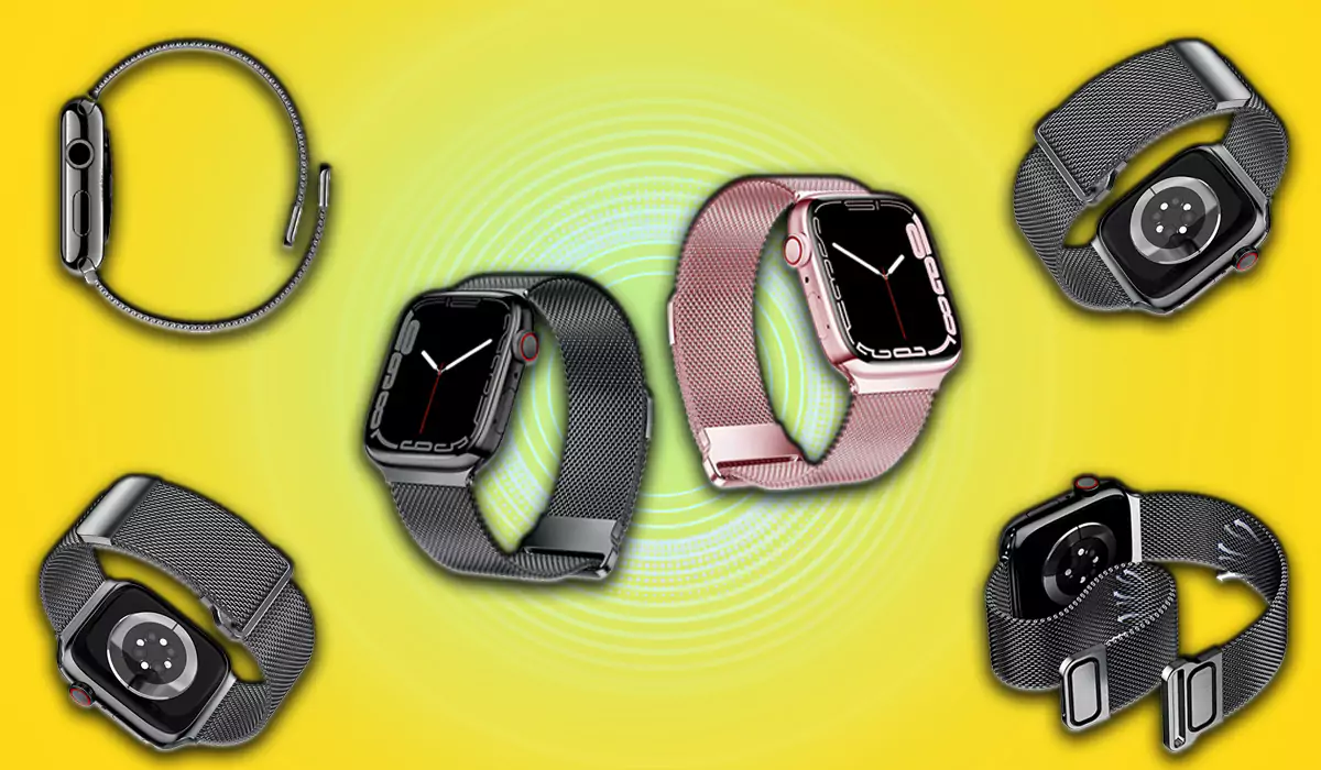 Geoumy Magnetic Band for Apple Watch