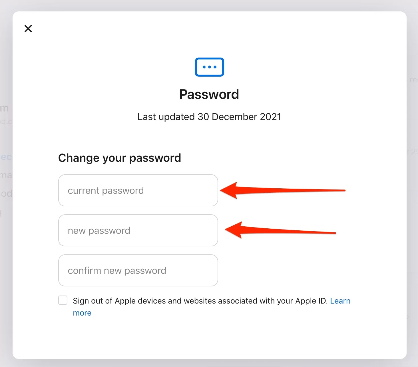 change-password-for-apple-id-without-mac-and-iphone